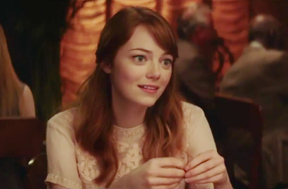 Emma Stone Makan Malam Bareng Om-om di Trailer 'Irrational Man'