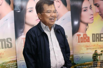 Jusuf Kalla Puji 'Toba Dreams' Vino Bastian dan Marsha Timothy