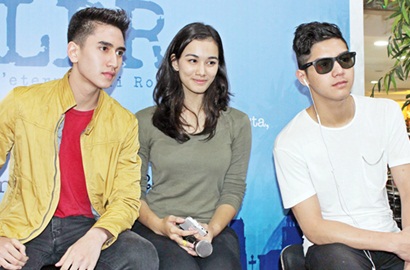 Syuting 'LDR' di Italia, Verrell dan Al Ghazali Manja ke Mentari De Marelle