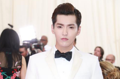 Kris Eks EXO Super Ganteng di Met Gala 2015
