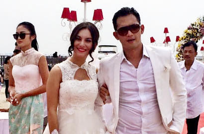 Pesta Pernikahan Rezky Aditya-Irish Bella di 'Jakarta Love Story' Super Romantis