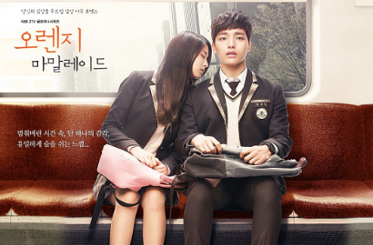 Yeo Jin Goo-Seolhyun Hampir Ciuman di Poster 'Orange Marmalade'
