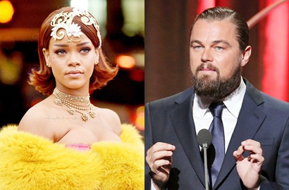 Bantah Pacaran, Rihanna-Leonardo DiCaprio Kepergok di Bar Milik Drake