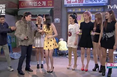 EXID Parodikan Ejekan TMZ di 'Saturday Night Live' Korea