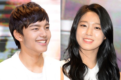 Yeo Jin Goo dan Seolhyun Tampil Serba Putih di Preskon 'Orange Marmalade'