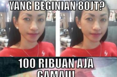 Meme Amel Alvi Diduga Artis PSK AA Jadi Guyonan Netter di Sosial Media