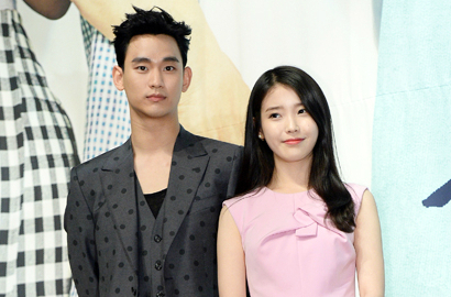 Ciee, Kim Soo Hyun Jaim pada IU Saat Syuting 'Producer'