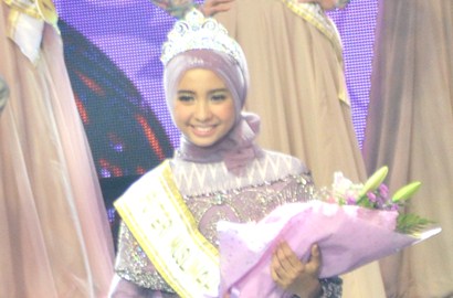 Finalis Asal Medan Jadi Jawara Puteri Muslimah Indonesia 2015