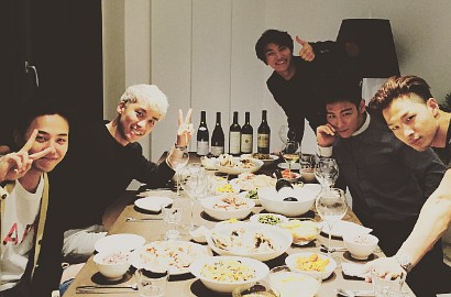 Kocak, T.O.P Pamer Foto Big Bang Berambut Kribo