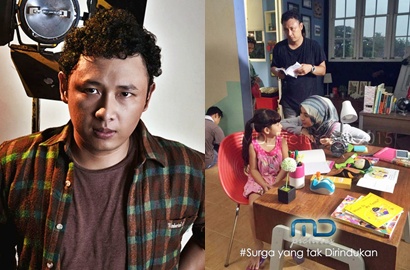 Ngeri, Sutradara 'Surga Yang Tak Dirindukan' Terpental Saat Mobil Ditabrak Kereta
