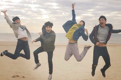 Sudah Mulai Syuting 'Glory Days', Ji Soo Pamer Foto Bareng Suho EXO Cs