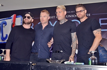 Boyzone Siap Bawakan 22 Lagu di Konser Jakarta 22 Mei
