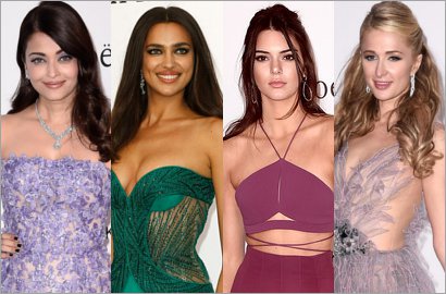 Irina Shayk, Aishwarya Rai Cs Adu Seksi di AmfAR Gala, Siapa yang Menang?