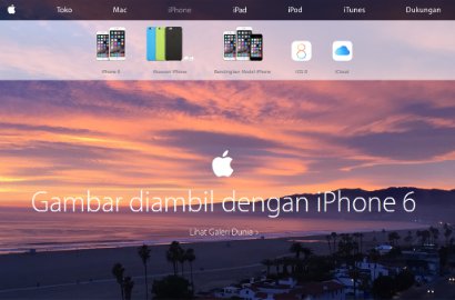 Foto iPhone 6c Tak Sengaja Nongol di Situs Resmi Apple