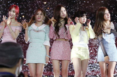 Netter Heboh Video T-ara 'Diboikot' Penonton di 'Dream Concert 2015'