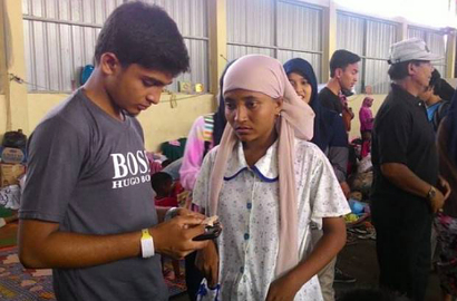 Muhammadul Hasan, Si Ganteng Asal Rohingya yang Bertugas Jadi Penerjemah