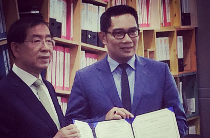 Hadirkan 'Little Bandung' di Seoul, Ridwan Kamil Gandeng EXO-Lee Min Ho?