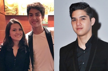 Cieee, Marsha Aruan Diperhatikan Al Ghazali dan El Rumi