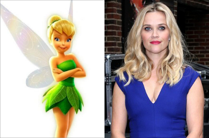 'Tinkerbell' Dibuat Live Action, Disney Gandeng Reese Witherspoon