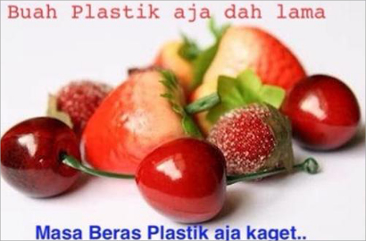 Marak Beras Plastik, Netter Bikin Meme Kocak yang Siap Kocok Perut