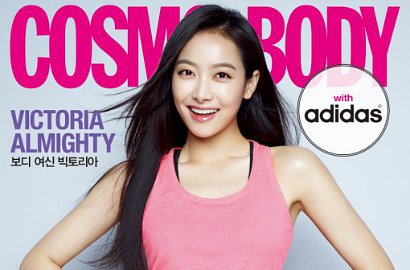 Victoria f(x) Tampil Atletis dan Seksi di Pemotretan Adidas Cosmobody