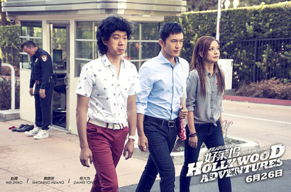 Vicki Zhao Cs Berpetualang Seru di Trailer 'Hollywood Adventures'