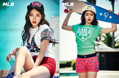 Suzy Miss A Tampil Sporty dan Seksi Saat Iklankan Pakaian Olahraga