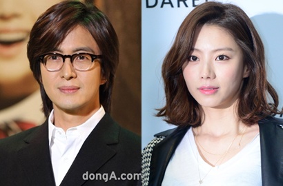 Jelang Pernikahan, Bae Yong Joon-Park Soo Jin Pamer Kemesraan