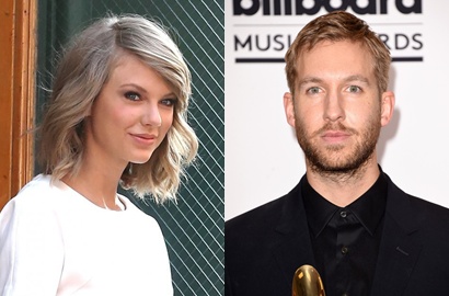 Mesra, Taylor Swift dan Calvin Harris Kencan Sambil Makan Malam