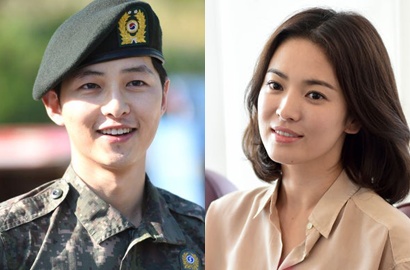 Intip Penampilan Song Joong Ki dan Song Hye Kyo Datang Script Reading Drama Baru