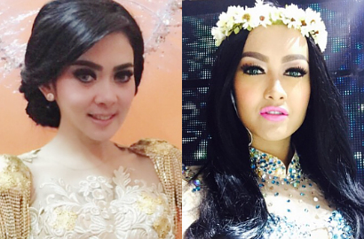 Syahrini Sindir Julia Perez-Ayu Ting Ting Salah Baca Nominasi di PGA 2015