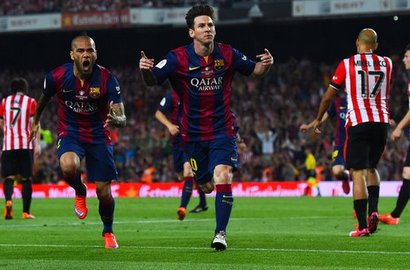 Tekuk Athletic Club Bilbao, Barcelona Pecahkan Rekor
