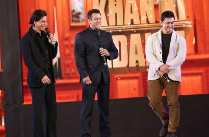 Wow, Shahrukh Khan, Salman Khan dan Aamir Khan Main Film Bareng