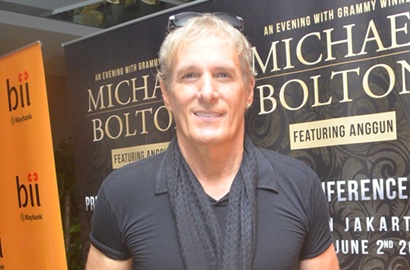 Michael Bolton Siap Gelar Konser di Jakarta 2 Juni