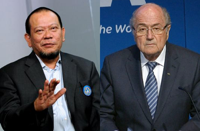 Kocaknya Meme La Nyalla Sebagai Calon Presiden FIFA Gantikan Sepp Blatter