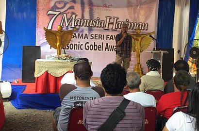 '7 Manusia Harimau' Syukuran Rayakan Menang Sinetron Favorit di GPA 2015