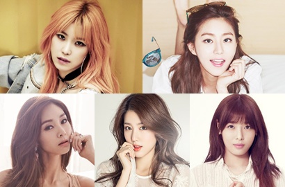 Sempat Tergabung di Girlband Five Girls, Inilah Foto Lawas Hyosung-Uee cs