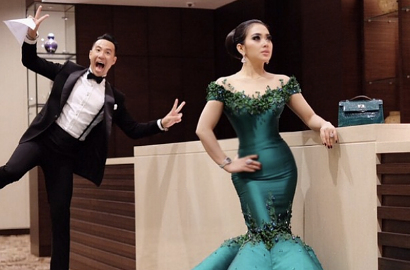 Dituduh Edit Foto Pinggang dan Pantat, Syahrini: 'Buat Lucu-Lucuan Saja'