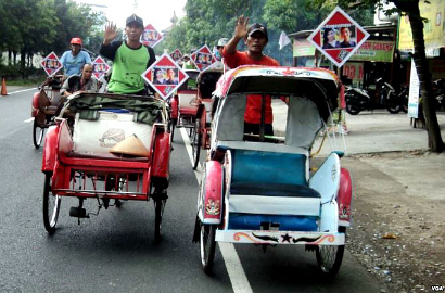 Tukang Becak Ini Meninggal Diduga Karena Lelah Antar Tamu Jokowi