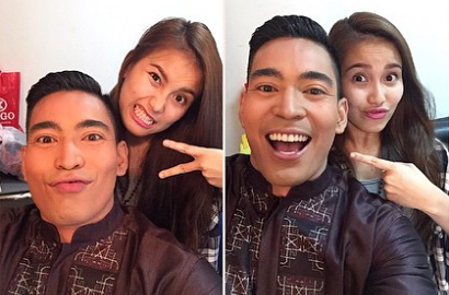 Genggam Tangan Ayu Ting Ting, Robby Purba Saingan dengan Shaheer Sheikh?