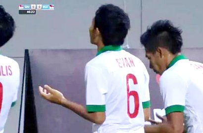 Skor Sementara, Evan Dimas Bawa Indonesia Ungguli Singapura di SEA Games