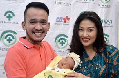 Pamer Pose Menguap, Putri Ruben Onsu dan Sarwendah Bikin Netter Gemas