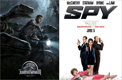 Baru Seminggu Dirilis, 'Jurassic World' Geser 'Spy' dari Puncak Box Office