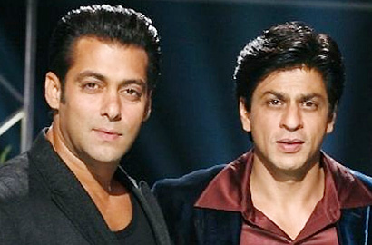 Berkumis di Film, Ganteng Shahrukh Khan atau Salman Khan?