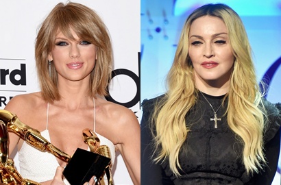 Taylor Swift Kesal Madonna Bakal Rilis MV 'B**ch I'm Madonna' Mirip 'Bad Blood'?
