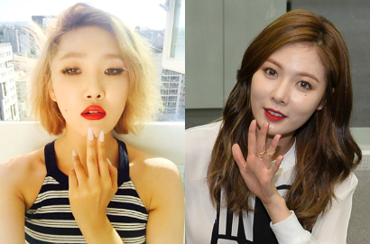 HyunA 4Minute Bikin Heboh Pamer Foto Dicium Hwasa MAMAMOO