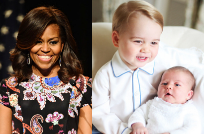 Ini Hadiah Michelle Obama untuk Pangeran George dan Putri Charlotte