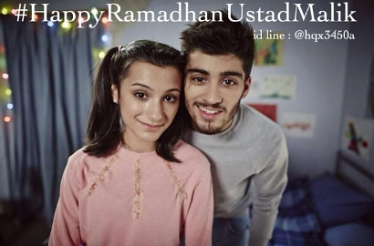Fans Ucapkan Selamat Ramadhan pada Zayn Malik dengan Meme Lucu