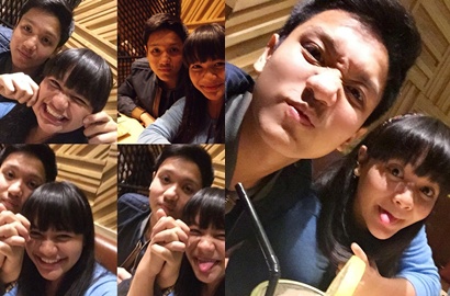 Amel Carla Malu-Malu Ditanya Foto Mesra Bareng Thoriq 'Graduate Band'