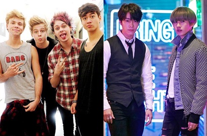 5 Seconds of Summer Ternyata Tulis Lagu untuk SuJu Donghae & Eunhyuk